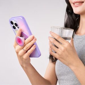 PopSocket Lavender Phone Case with Grip | iPhone 14 Plus